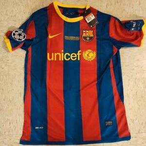 Brand new with tags Messi Nike Barcelona 2011 champions league final jersey Sz L